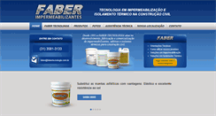 Desktop Screenshot of fabertecnologia.com.br