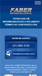 Mobile Screenshot of fabertecnologia.com.br